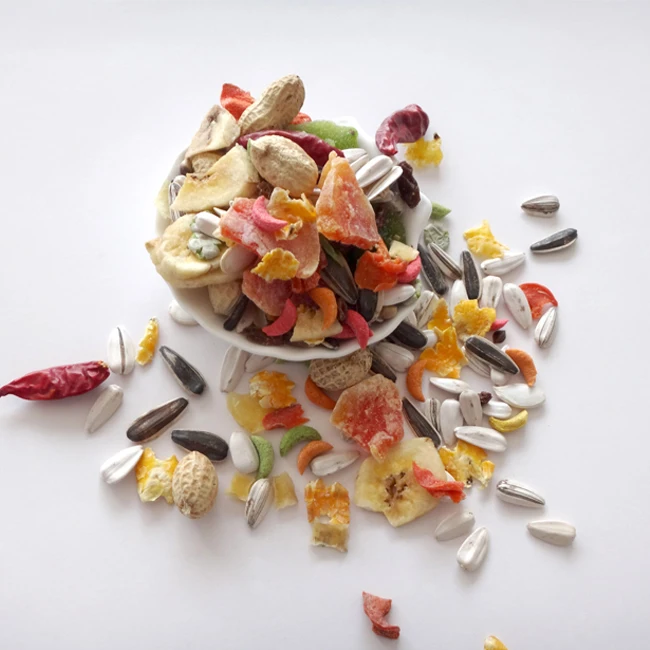 
Top Rated Parrot Food Mixed Seeds and Fruits Food for Parrot 