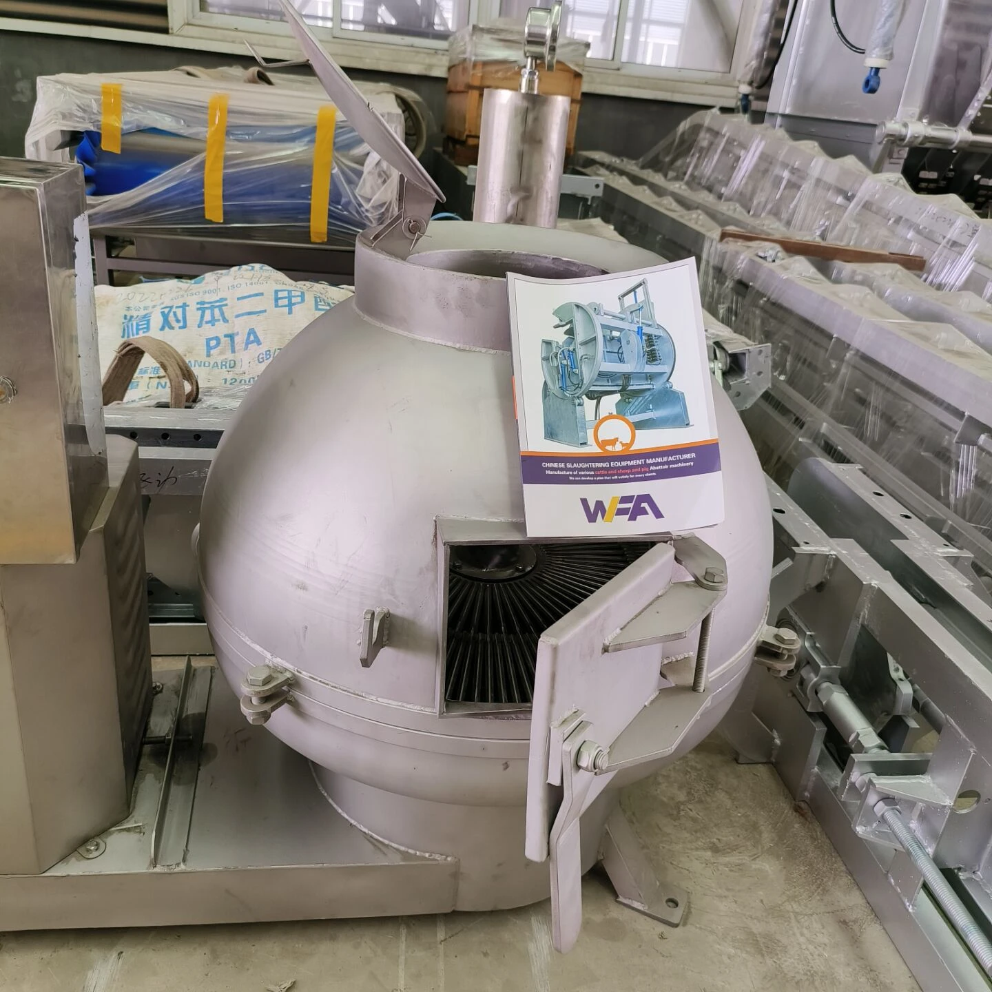 Professional Supplier 50 Cattle Cow Slaughtering Stomach Cleaning Intestine Tripe Washing Machine For Beef Processing Plant