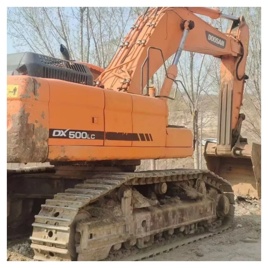 Doosan Dx500 Original Used Korean 50ton Large Crawler Excavator for Engineering Construction Used Machinery for Sale