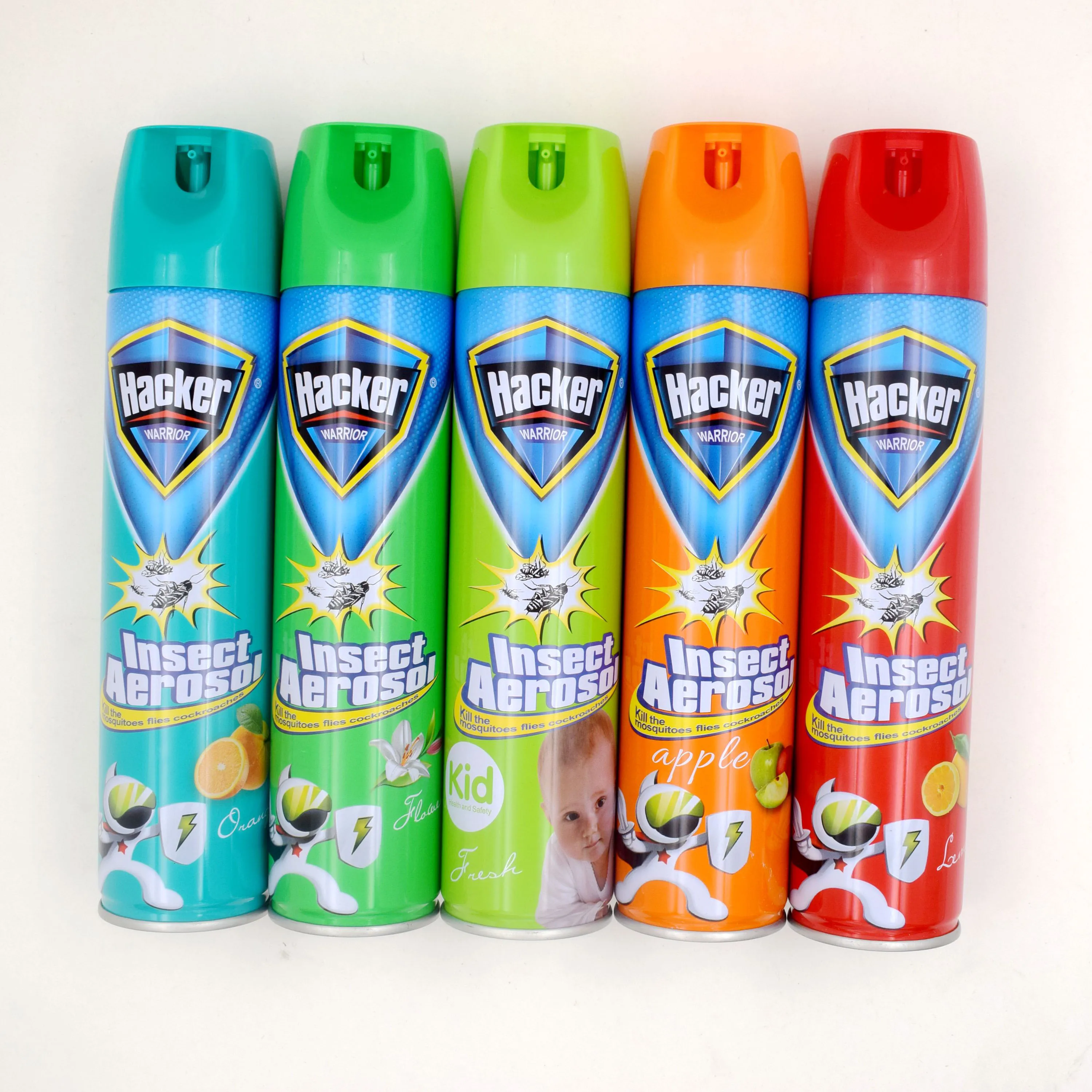 Hacker Pest Control Insecticide 300ml Aerosol Spray Manufacturers indoors insect aerosol pest for home flying insect killer