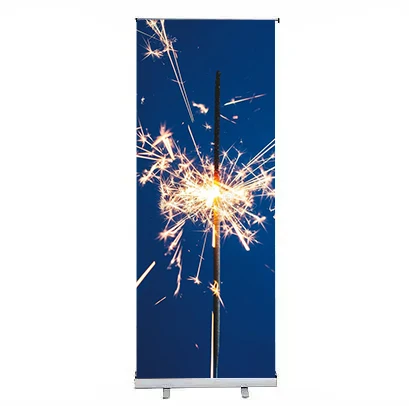 Portable Aluminum  Roll up Display Economical  Advertising Banner Stand for Promotion