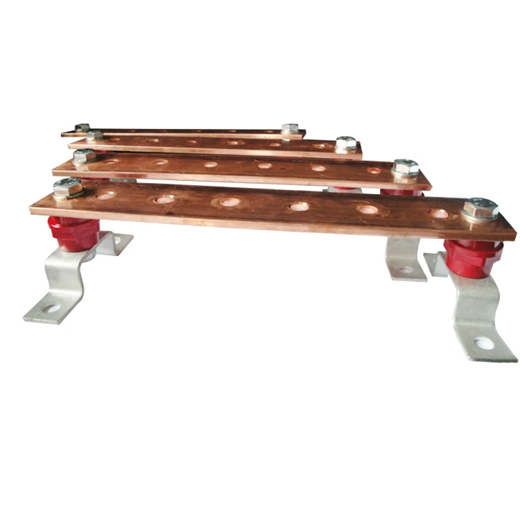 Good Quality Copper Earthing Bus Bar Of Connection System Manufacturer
