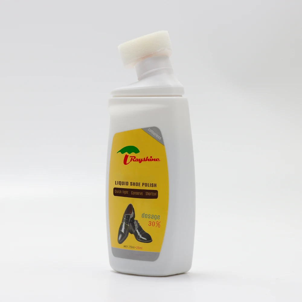 Rayshine Leather Shoes Cleaning Polish Cream Clear Wax  100 ml