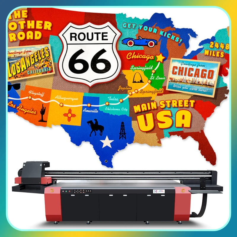 Large Format UV Flatbed Printer 3220 for Various Rigid Substates Printing (Ricoh Gen5/Gen6 Heads, 3200mm*2000mm)