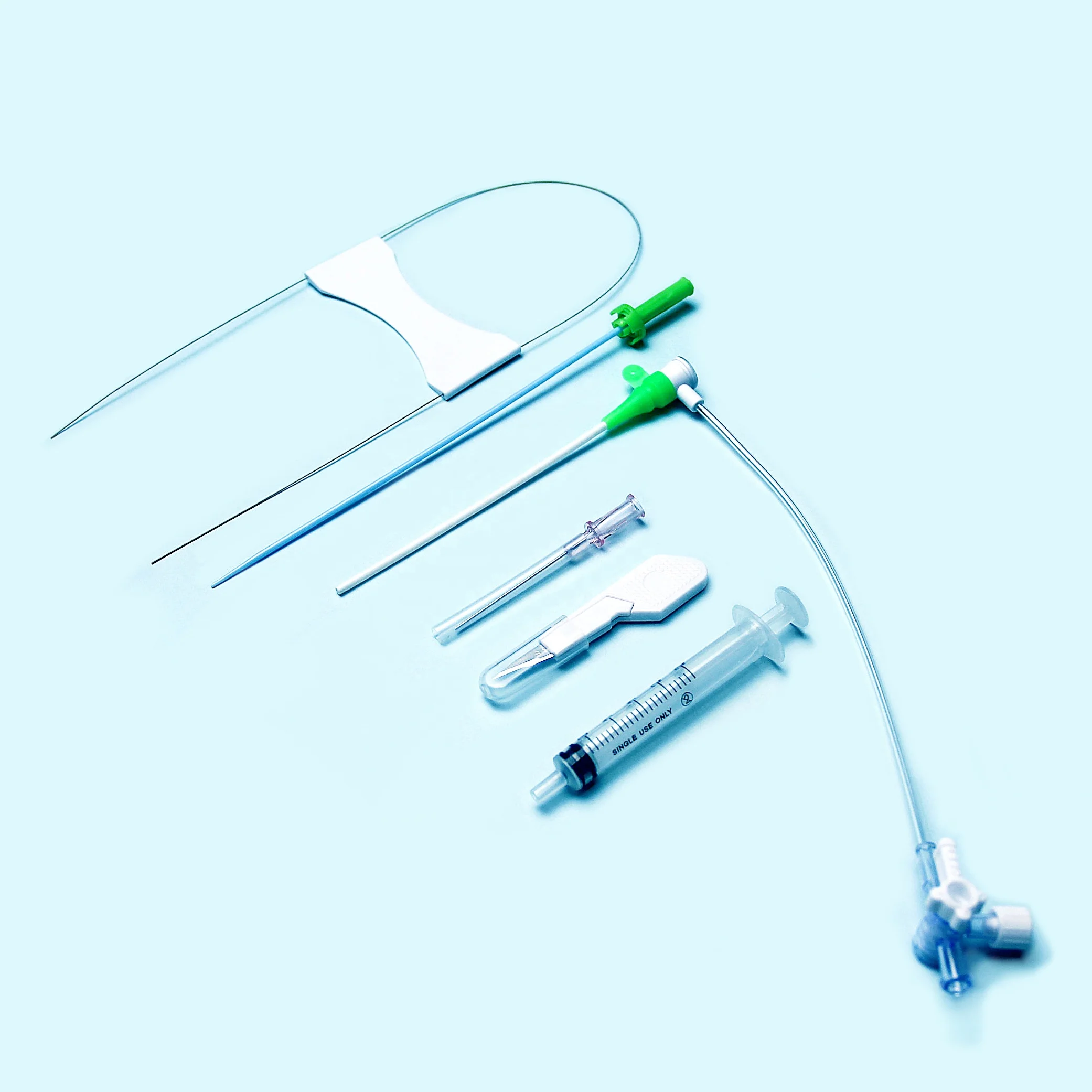 Tianck Medical PTCA disposable introducer sheath radial vascular sheath guidewire Introducer set
