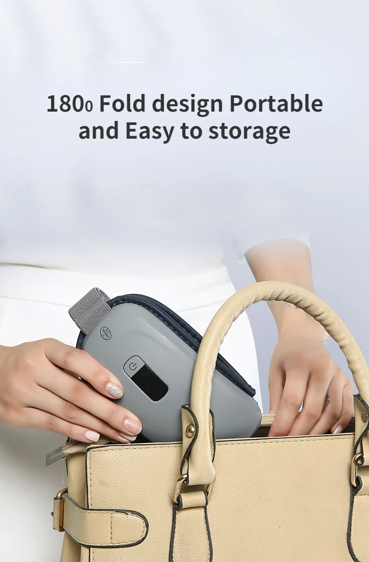 Складной массажер для глаз с подогревом горячим компрессом и вибрацией удобный функцией