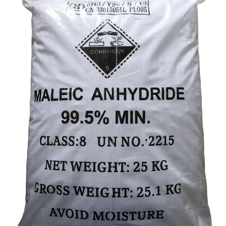 Good Quality Ma 99.5% Purity CAS No. 108-31-6 Organic Intermediate Maleic Anhydride with Low Price