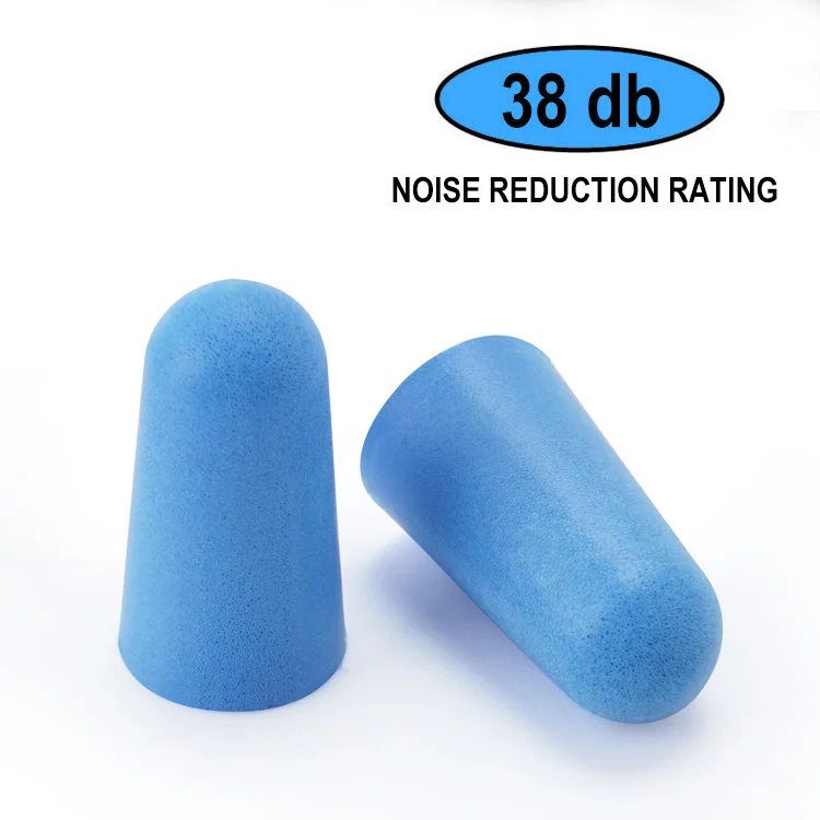 38dB Noise Cancelling Foam Earplugs with Custom Logo