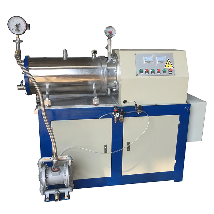 150-300 kg/hour Wet Sand Grinding Horizontal Bead Mill Machine Price for Paint/Pigment/Printing Ink/Coatings/Colorant/Dyestuff