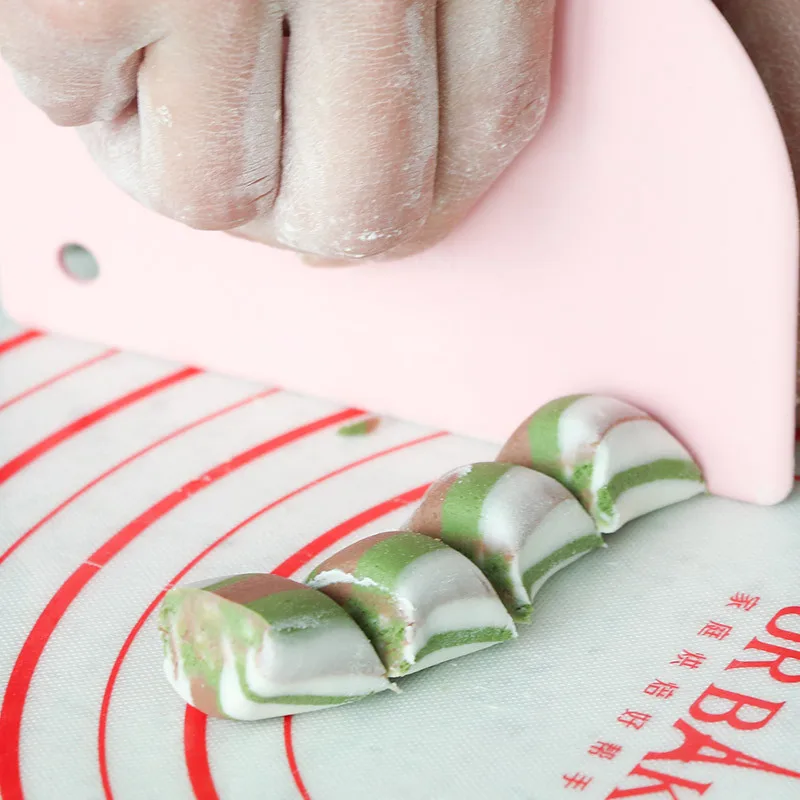 Лидер продаж мягкий резак для теста высококачественный инструмент выпечки торта скребок крема пластиковый