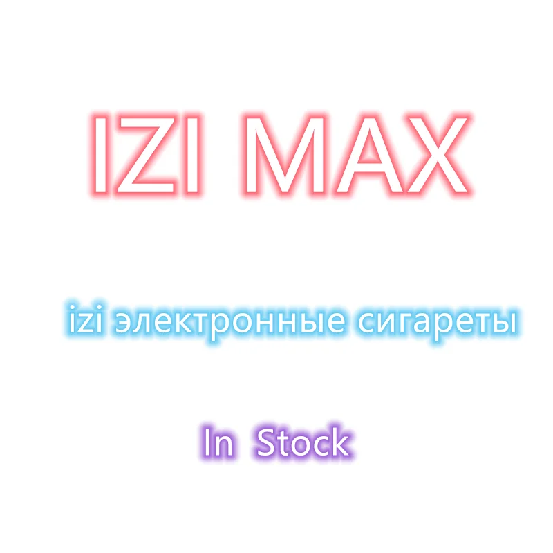 Best Quality Good quality IZI Max 1600 All Colors available Disposable Russian English Packing OEM welcome