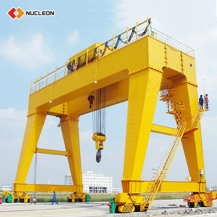 A legs 10 ton 20 ton 25 ton a frame crane electric hoist lifting double girder 30 ton 32 ton gantry crane price