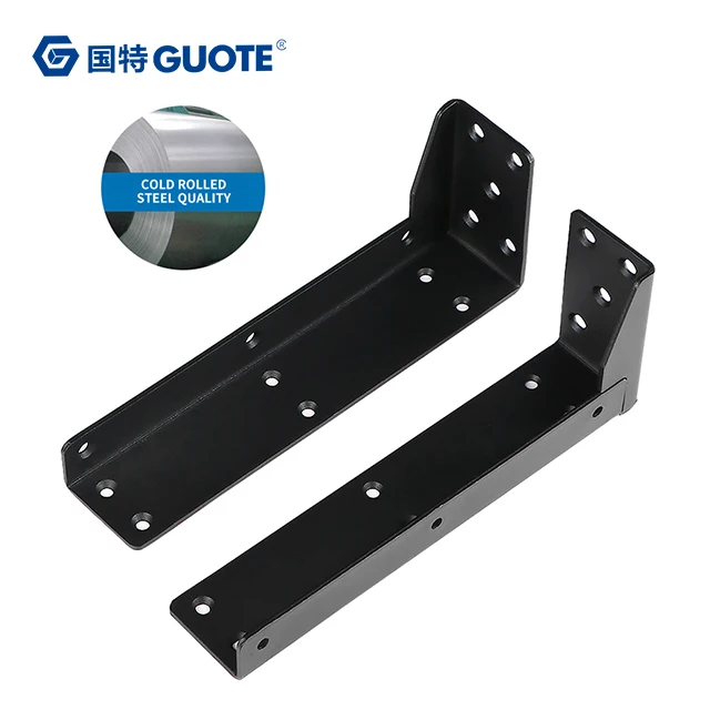 GUOTE Heavy-duty Suspension Stainless Steel Metal Hanging Code Cabinet Support Tv Kitchen Cabinet Hardware Bracket