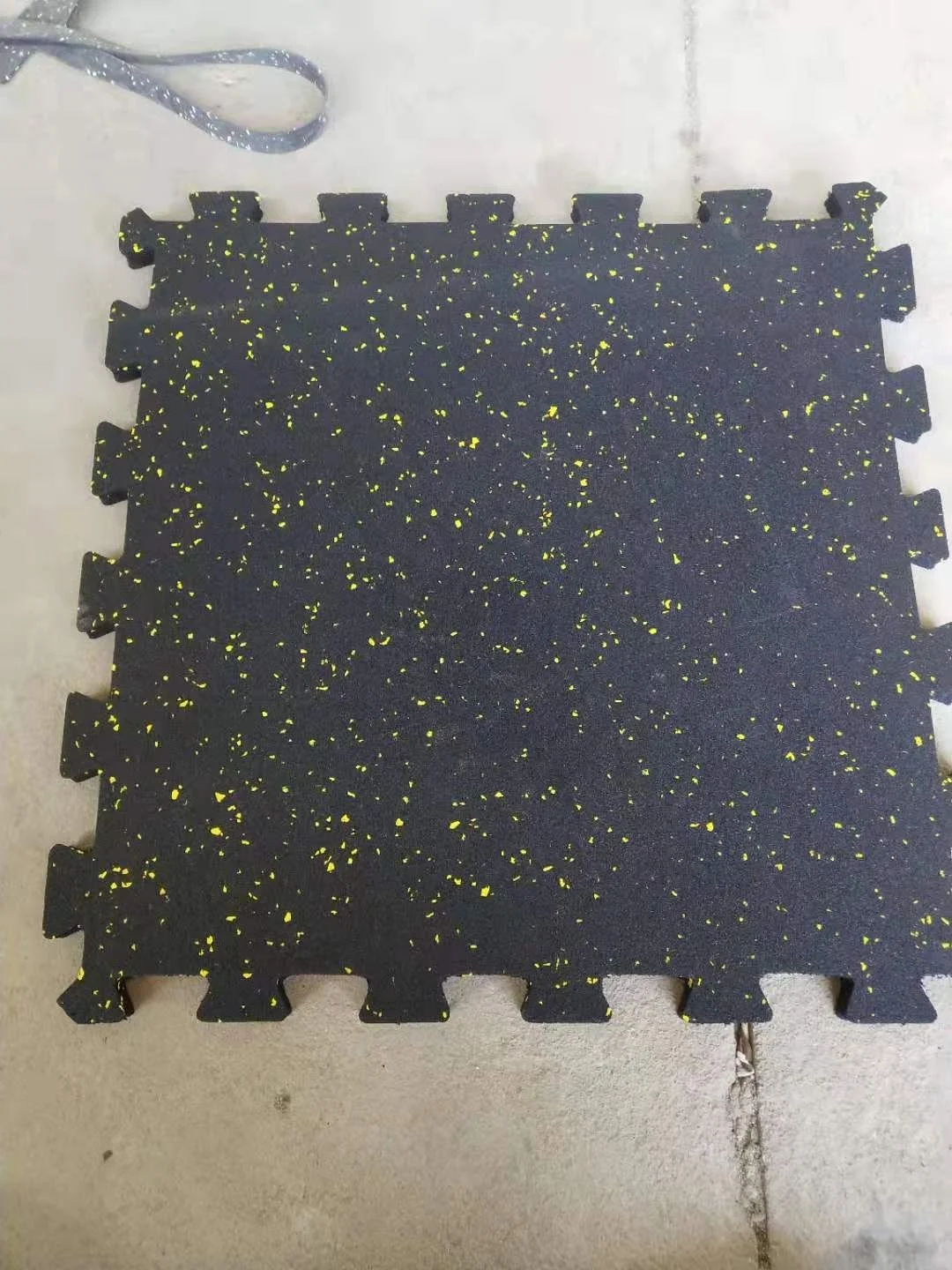 XZH 1m1m lock floor mat 15mm 20mm 25mm lock rubber flooring protective flooring for gym equipment