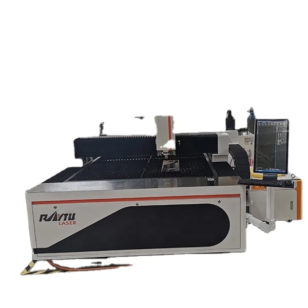 Raytu Manufacture CNCmetal tube laser cutting machine 100 w laser cutter  Single Platform automatic cutting machine price