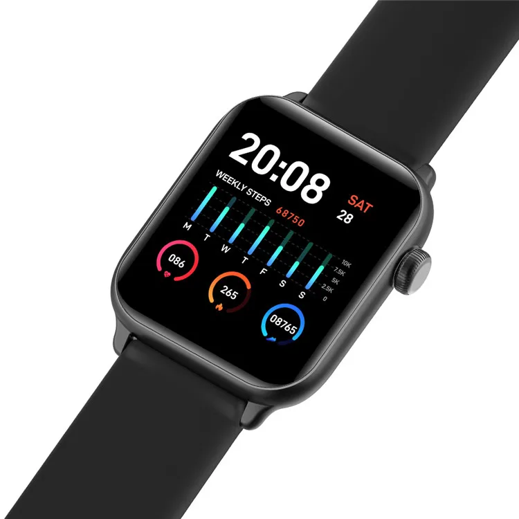 
Manufacturer Wholesale Sleep Tracker Fitness Android Touch Screen Smart Watch No Camera Compatible Ios and Android Color 320x240 