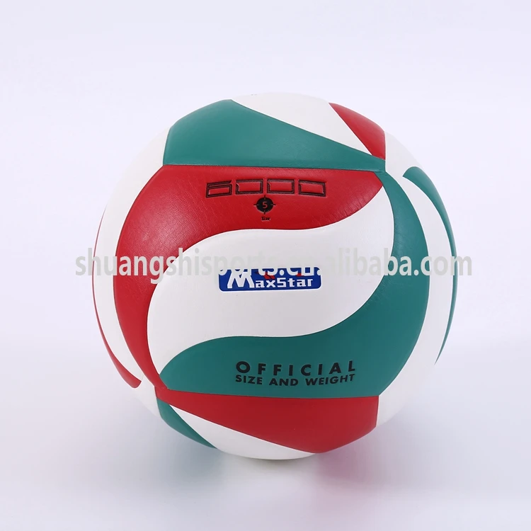 Different Color Wholesale Cheap Price Sport Equipment Laminated PU Standard Size 5 Ball Volley Volleyball