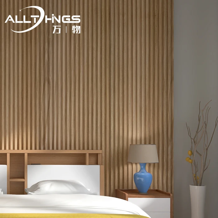 gfrc Saudi Arabia Grille Background PVC bamboo decorative design moulding wpc fluted outdoor wall panel