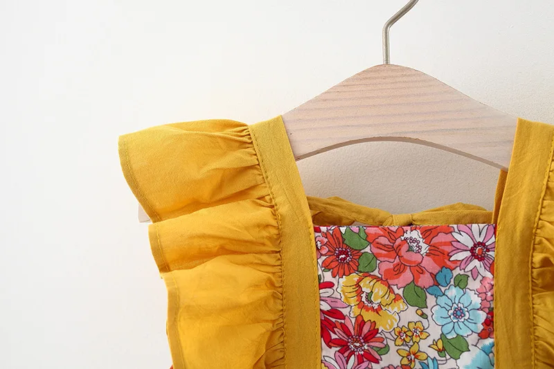 high quality fly wing girls dresses summer dress for baby girl kids girls dresses