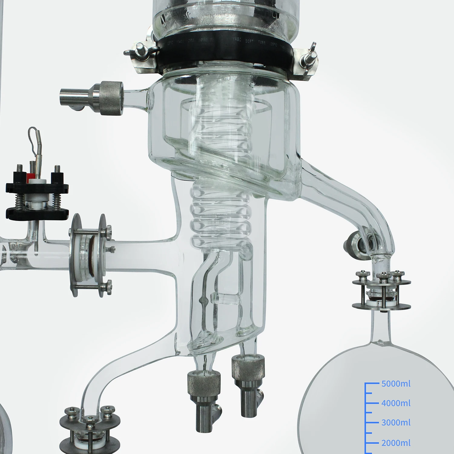 CBD Oil  WTMD-06pro 2~3L/h Wiped Film Evaporator Molecular Distillation machine For sale