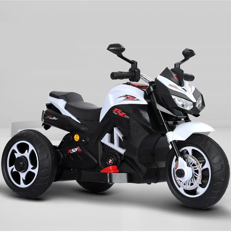2023 Hot sale ride on car mini electric motorcycle for kids red motorcycle bike model remote kids toy