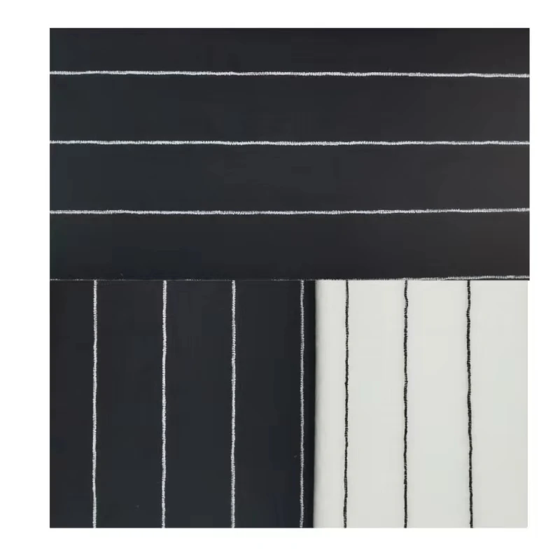wholesale In stock 5% polyester 95% cotton Chenille Jacquard Yarn Dyed Fabric for summer clothing