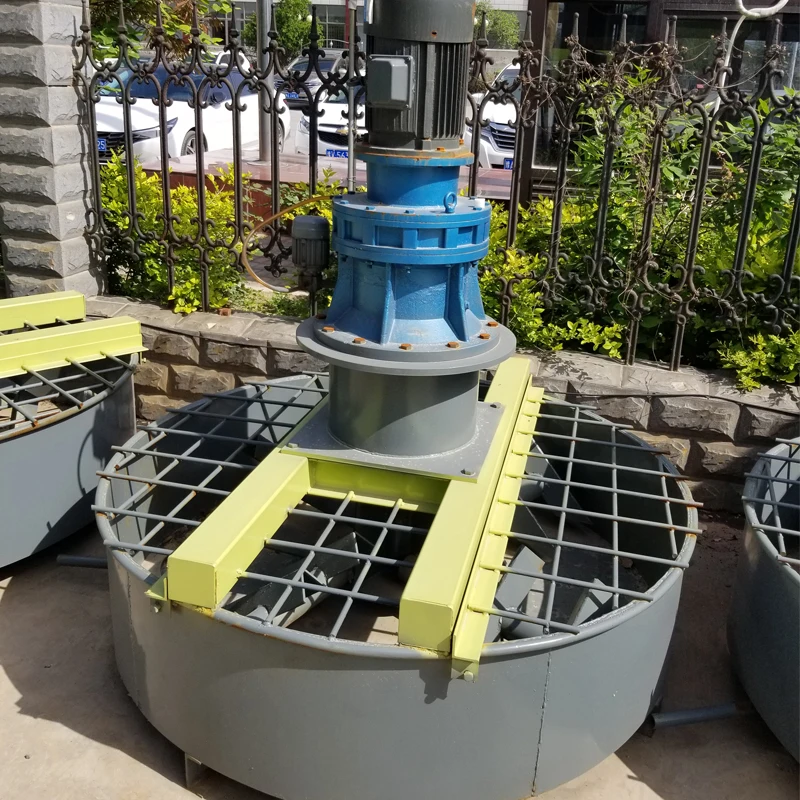 Quality Assurance Fertilizer Raw Materials Blender Automatic Disc Rotary Mixer