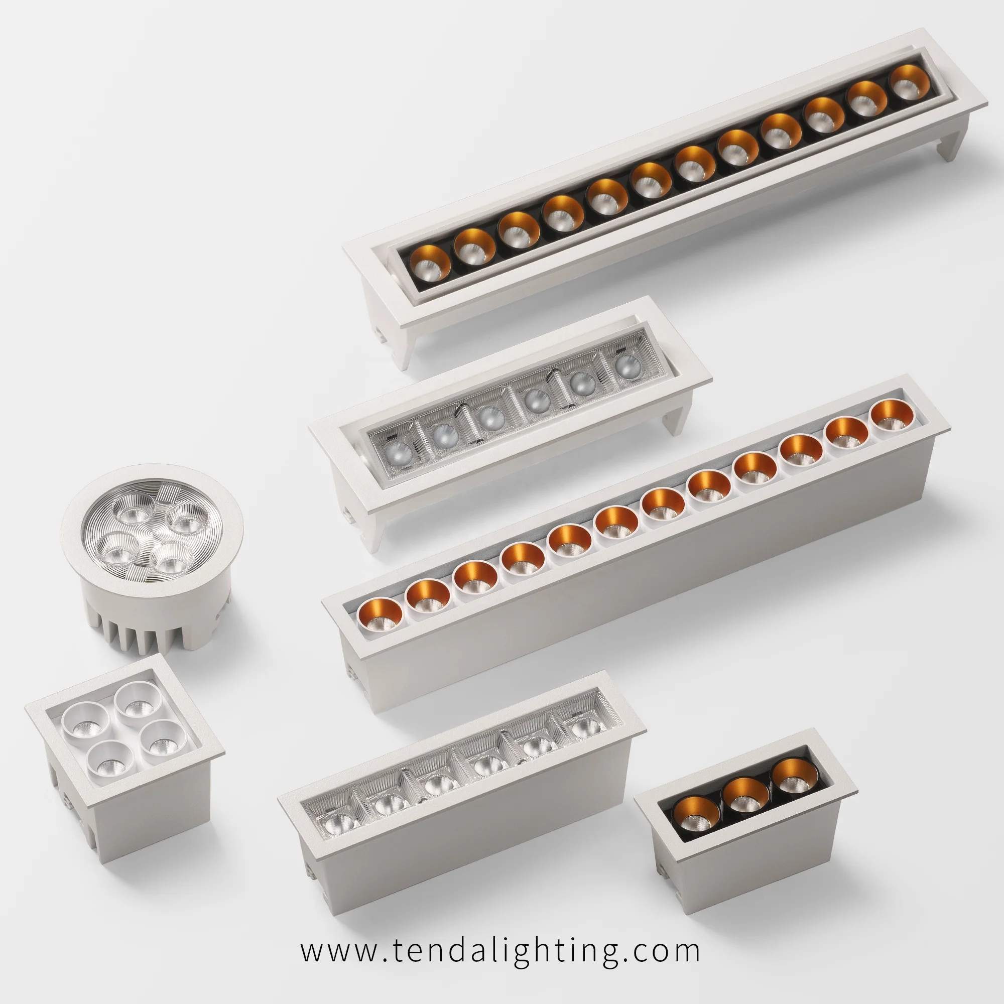 recessed linear led spotlight with anti glare lens led recessed linear light led down light