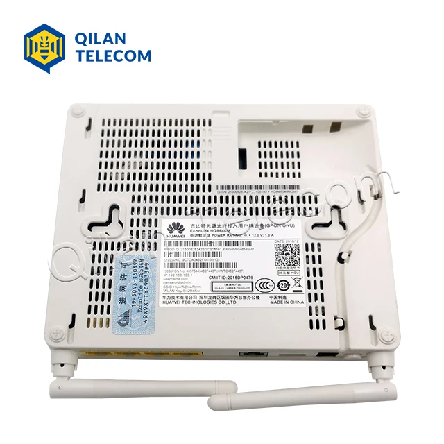 Fiber Optic Equipment Huawei HG8010H ONU Router 1GE/1FE 1 Port HG8010H GPON EPON XPON ONT