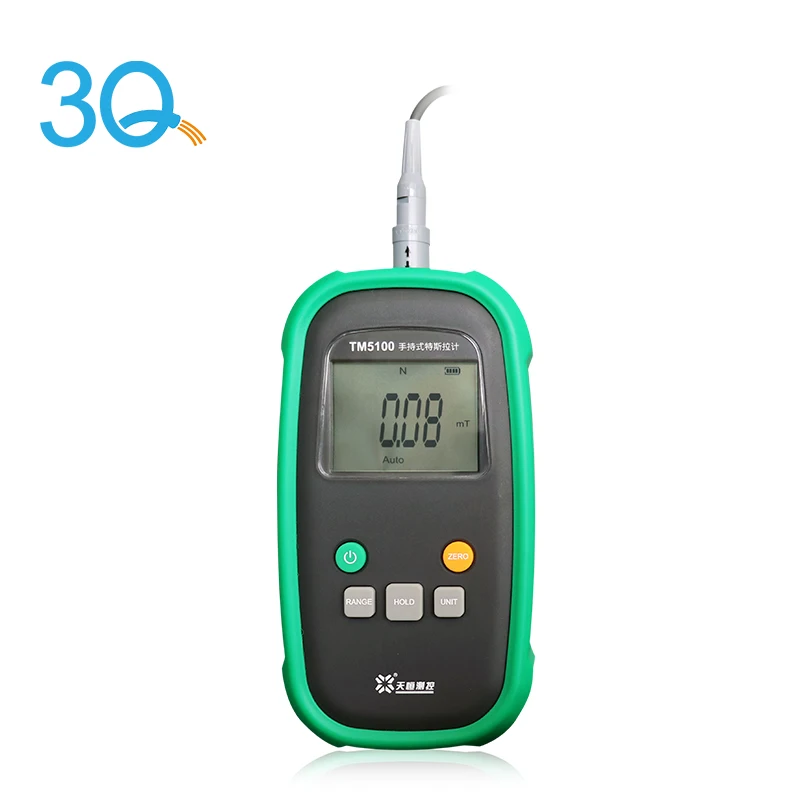 3Q buy handheld best dc gauss tesla meter magnet with probe testing amazon