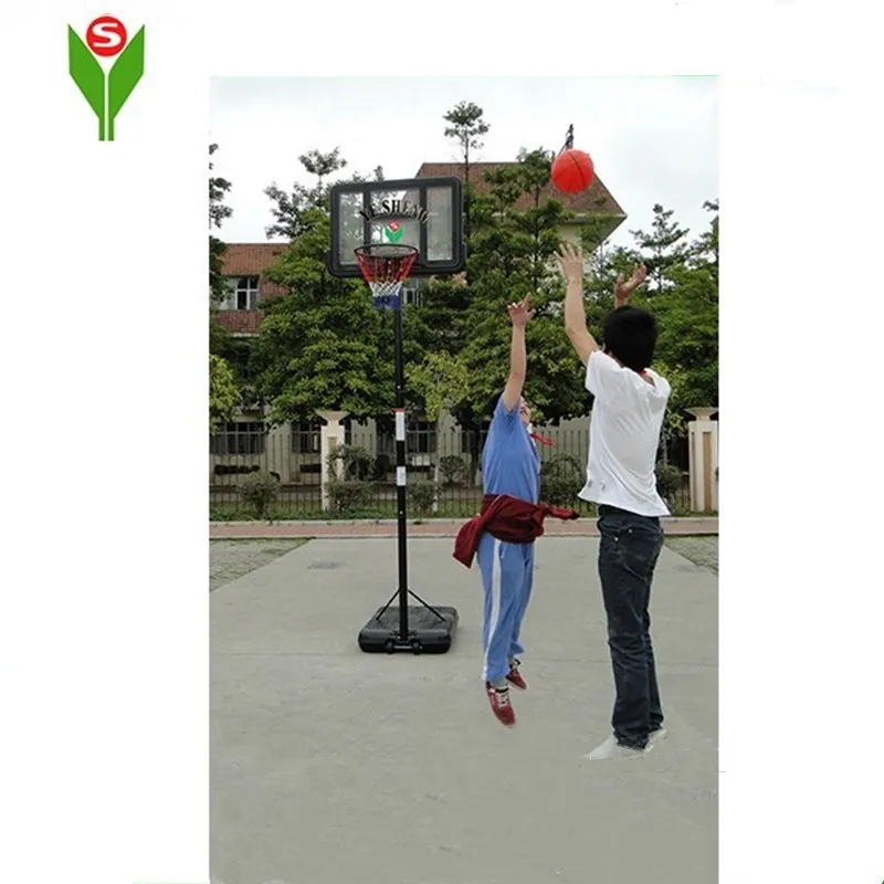 Plastic Outdoor Movable and Portable Basketball Stand for Kids