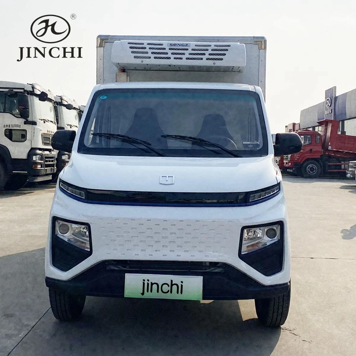 Грузовик-рефрижератор Geely с морозильной камерой и грузовым фургоном Farizon van F1E 60 кВтч для продажи в США