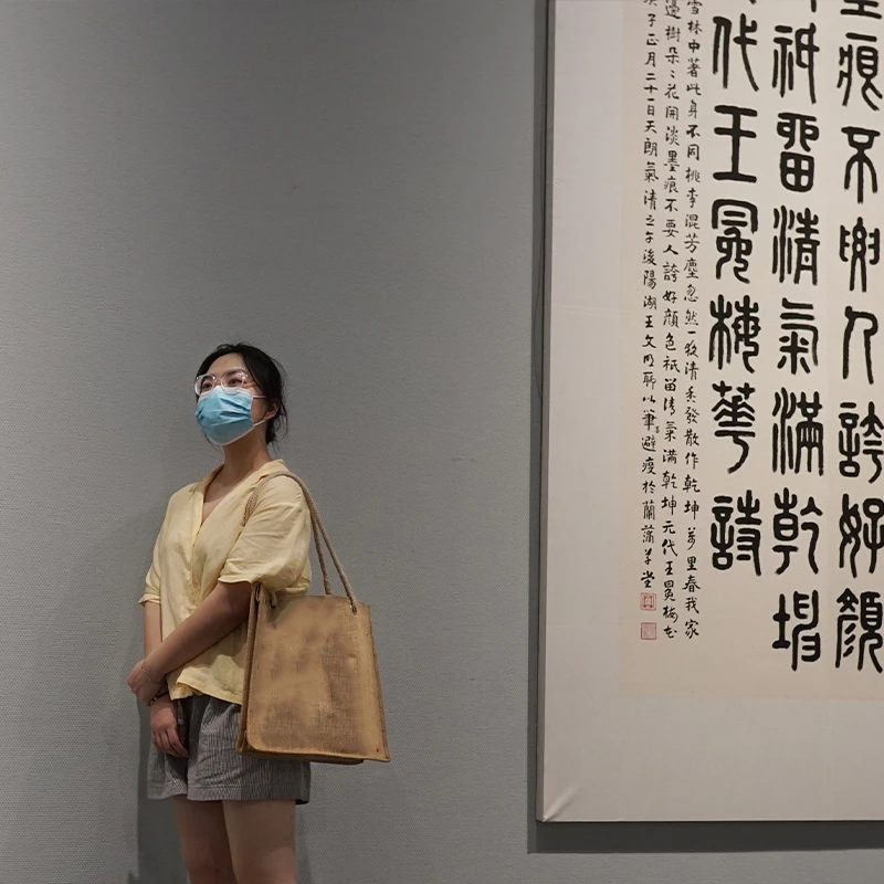 2024 Trendy Fashion Handbag Wholesale Hemp Shopping Grocery Promotional Jute Bag Korean Tote Burlap Gift Bags for Adults