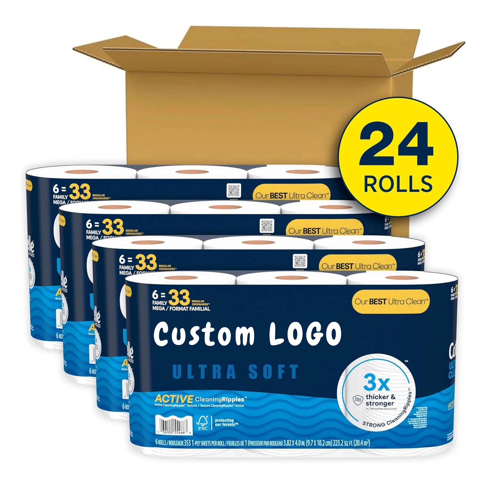 Factory High Quality cheap price Virgin Wood Pulp Toilet Paper Wholesale Cheap Toilet Tiusse