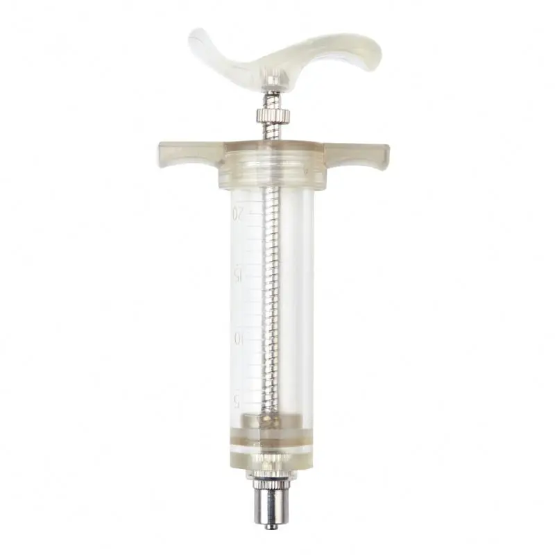 20ml TPX adjustable veterinary equipment syringes reusable veterinary syringe