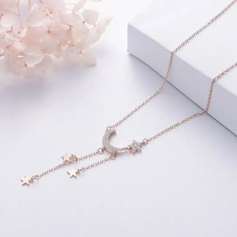 Factory Custom Cheap Competitive Price 925 Sterling Silver Diamond Heart Necklace