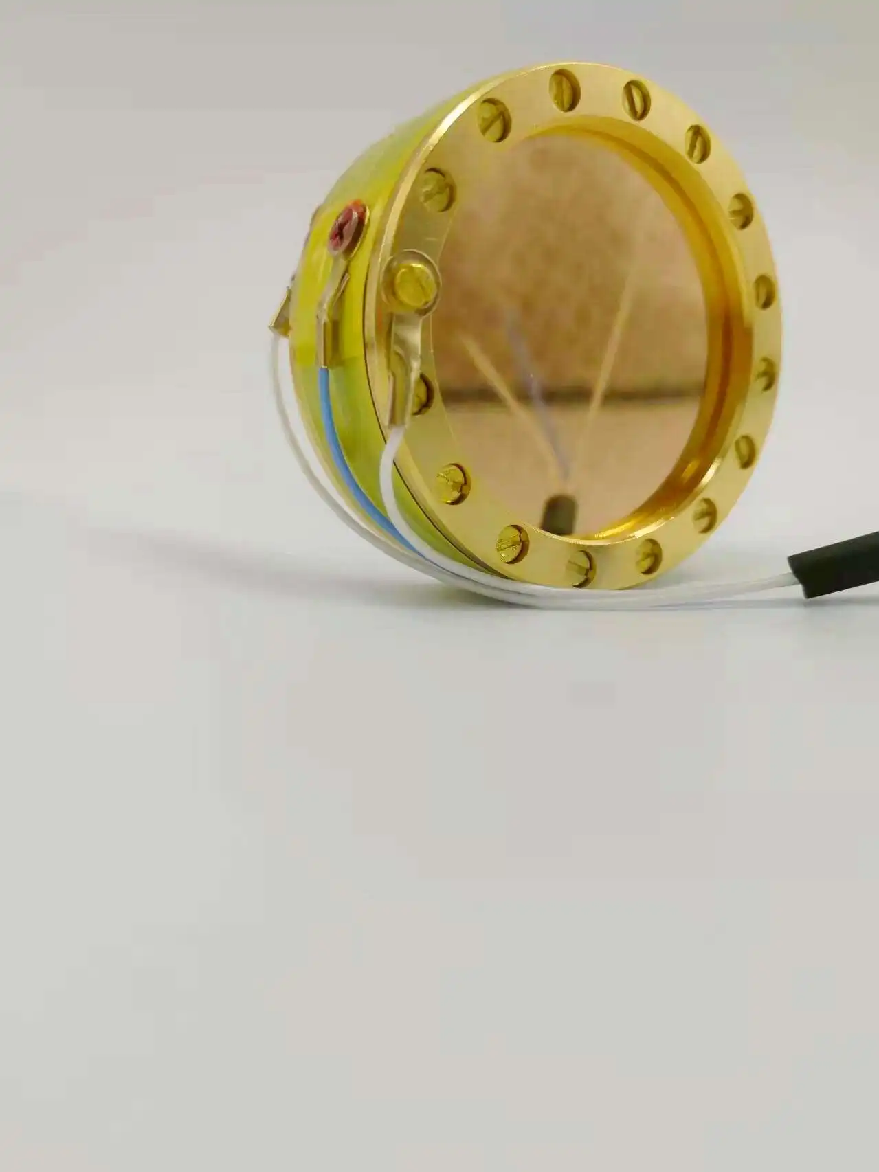 3 wires  34mm Microphone capsule  large golden diaphragm  dual side Pro DIY Element Replacement