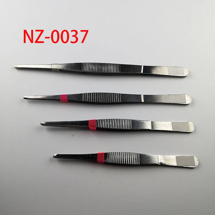 Made in China stainless steel straight head succulent beauty aquatic plants and aquarium special tools 304 anti-iodine tweezers