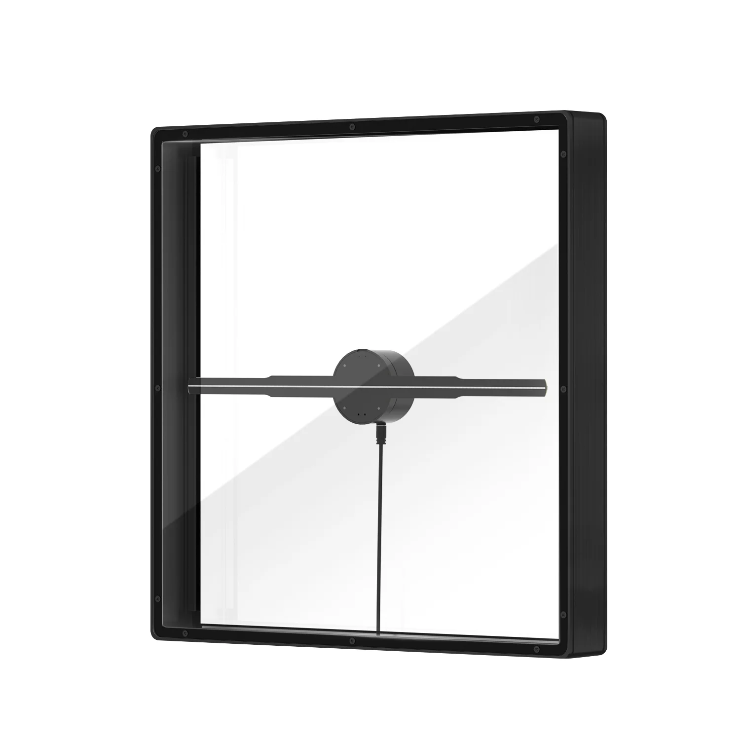 All-in-one real-time transmission no delay 50cm 3D stereo imaging holographic instrument new projection technology fan screen