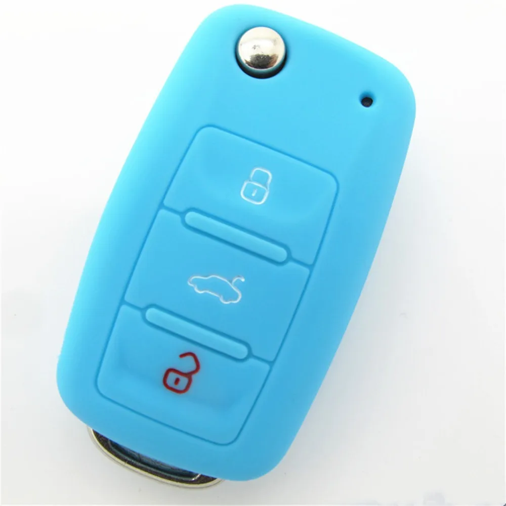 Auto accessories New Hot Selling Protective Silicone Remote Car Key Case Cover