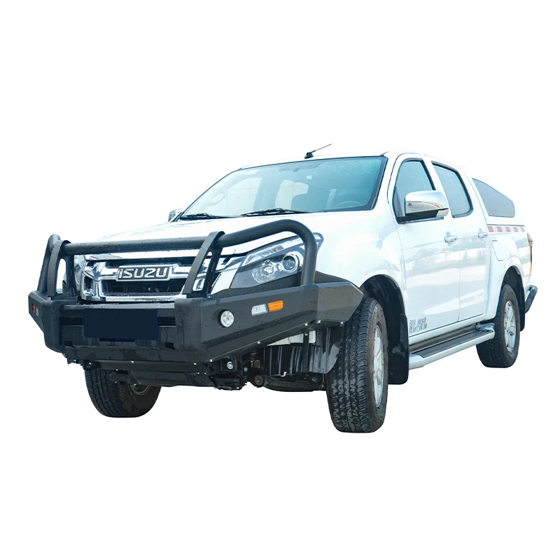 4X4 Accessories for Isuzu D-MAX T60 Ranger Black Steel Front and Rear Bull Bumpers Off-Road Model RAV4