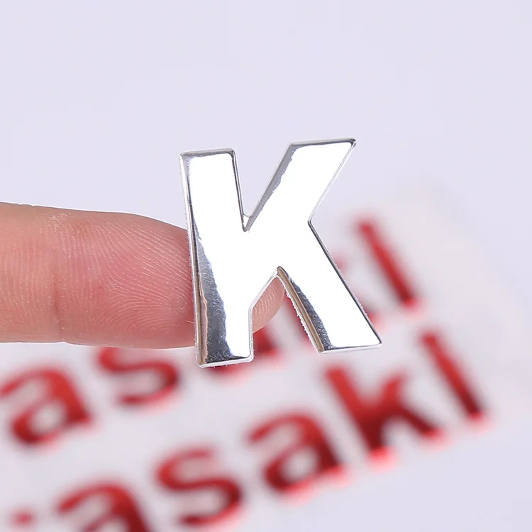 wholesale chrome abs car logo emblem with sticker