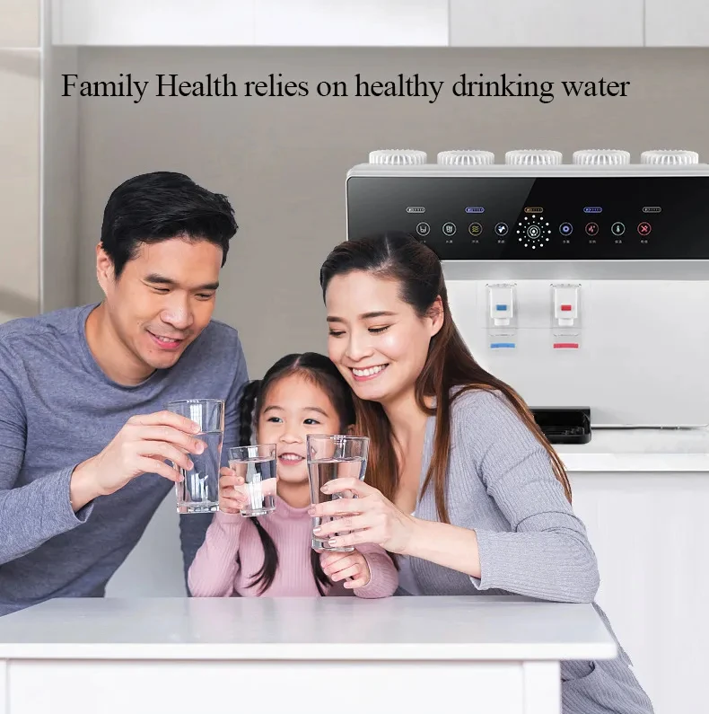 household water purifier with hot water function RO reverse osmosis five-stage filtration drinking water machine