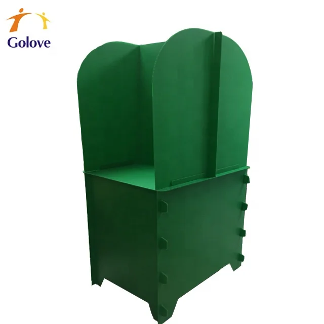 One person metal polling booth ,voting booth for election