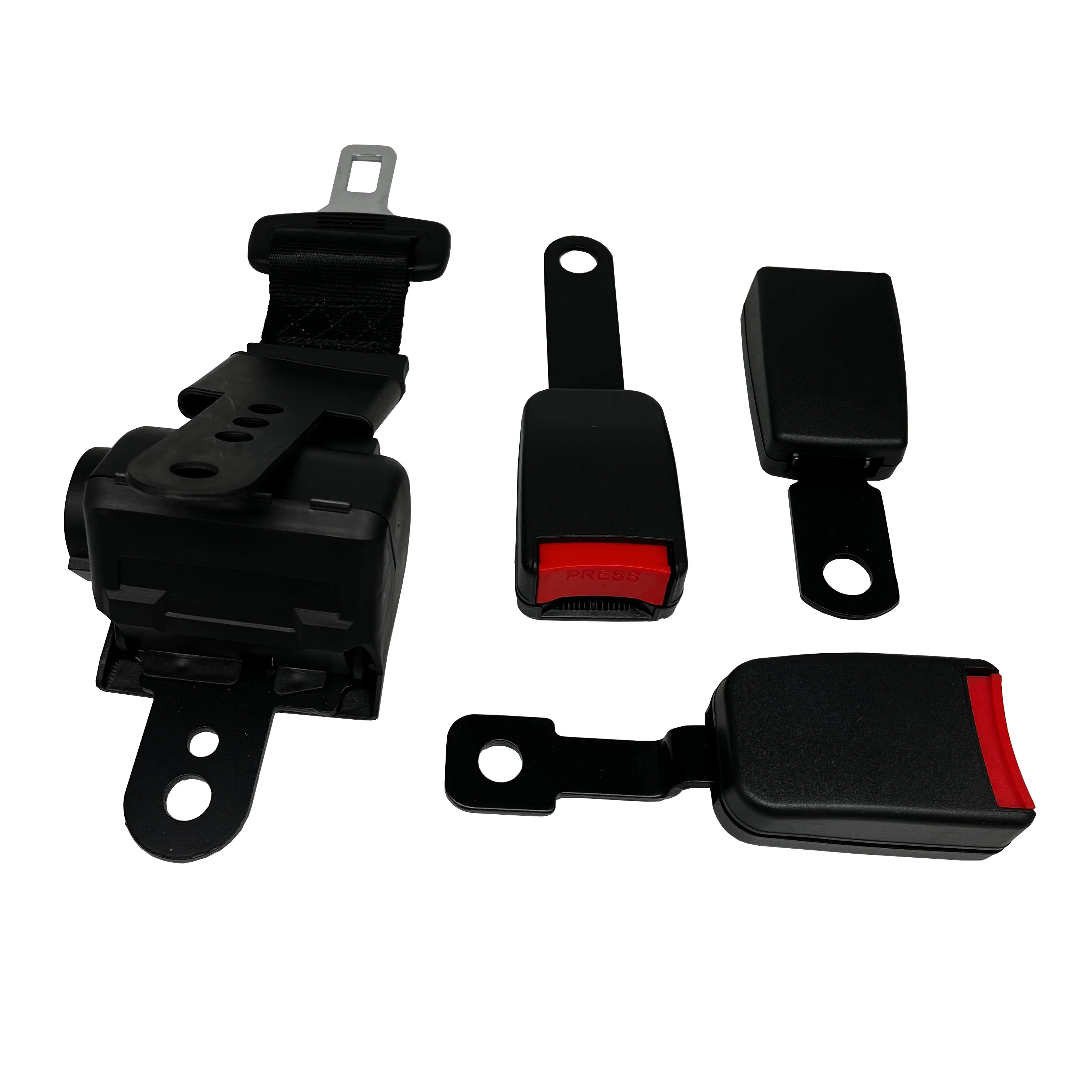 Universal Retractable automatically locking safety belt automatic 2 point car seat belt factory