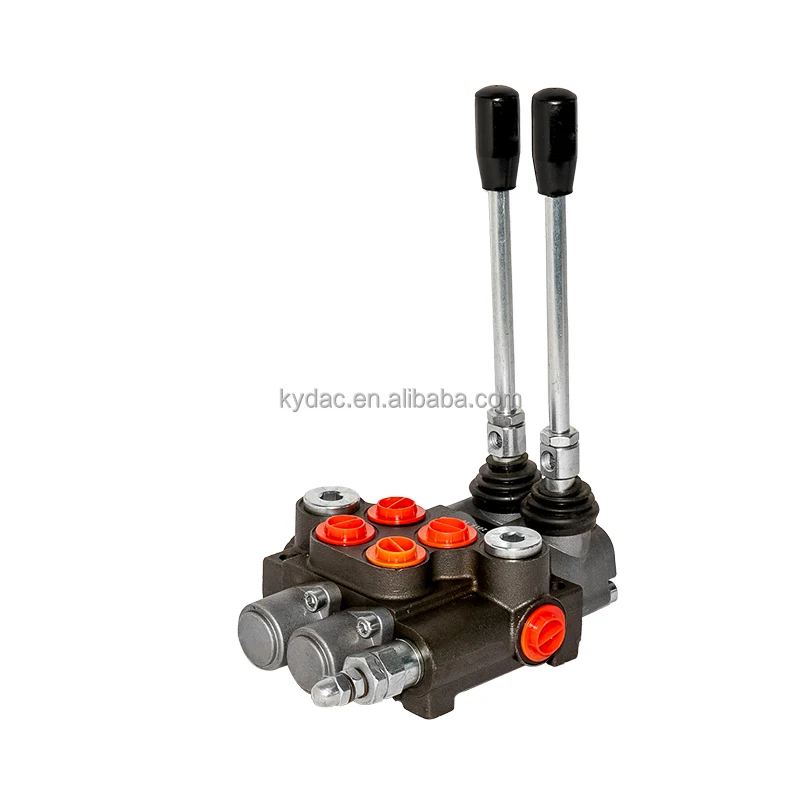 Manufacture 2P80 Hydraulic Monoblock Multi-way Directional Control Valve For Tractor Fork lift