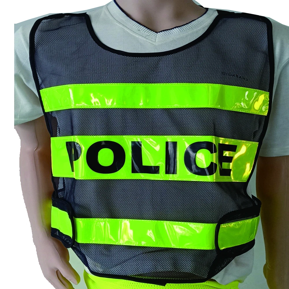 Wholesale Safety Outdoor Work Special Features Green Reflective Vest