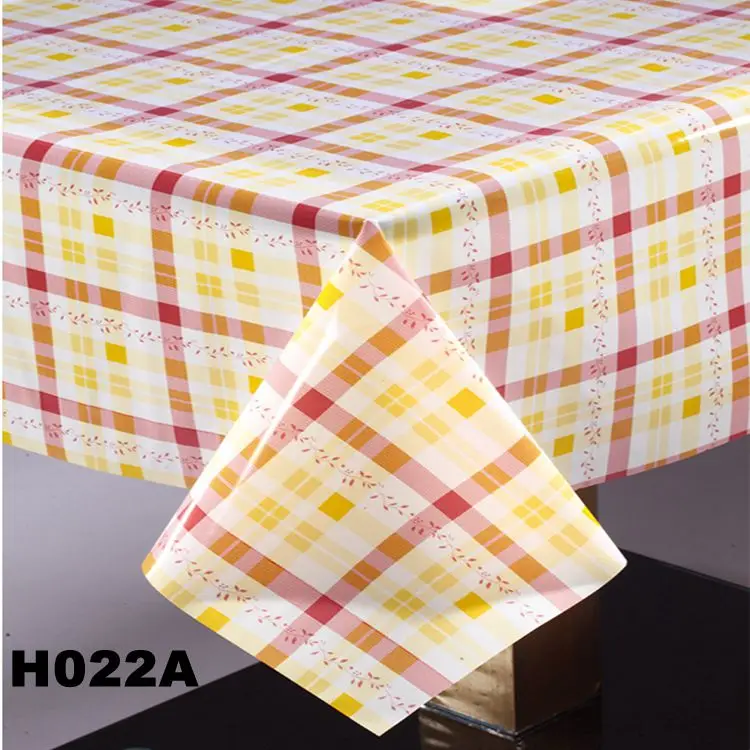 Super clear Transparent printed table cover in rolls