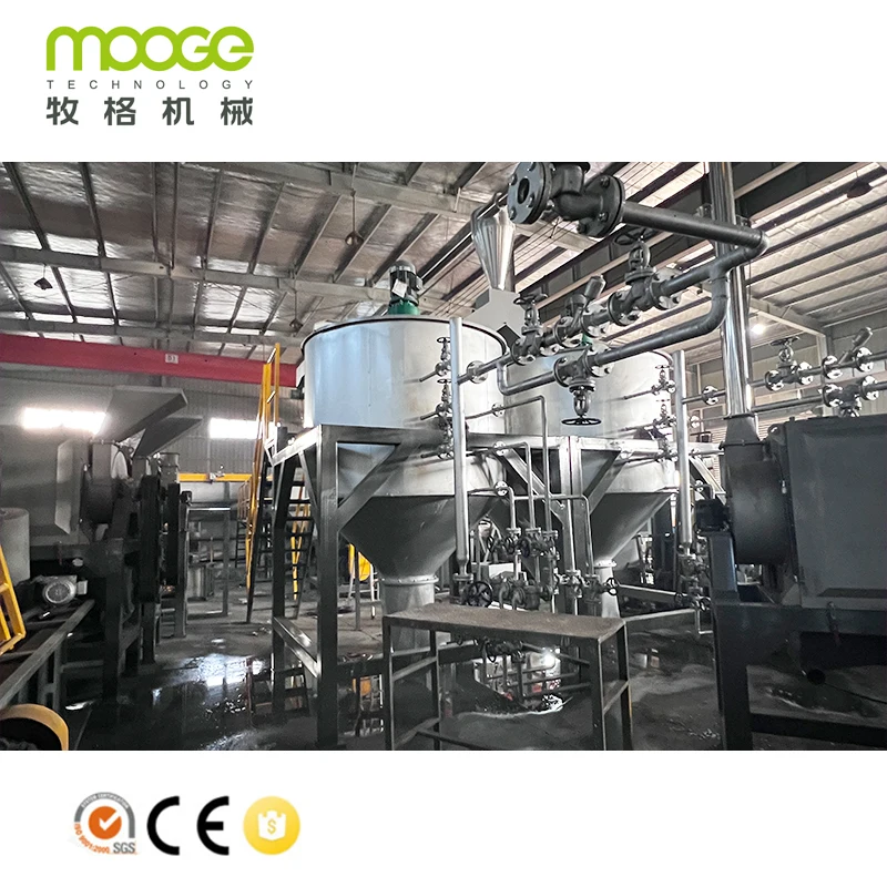 Mini PET Bottle Waste Polystar Plastic Recycling Machine