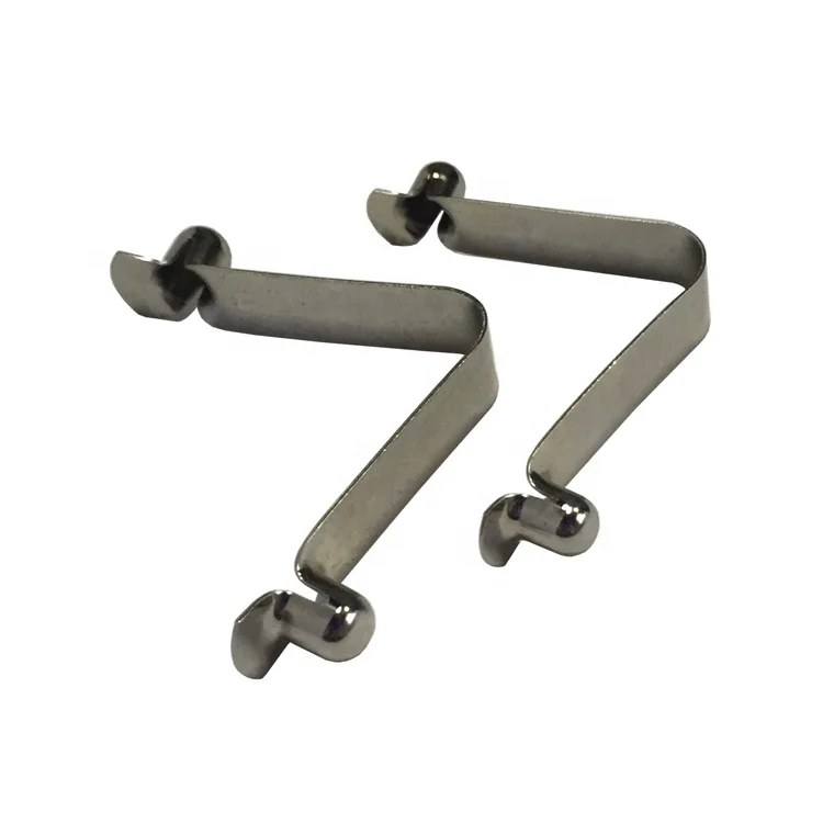 2024 hot sale stainless steel spring u-shape metal clip,U clip for tent pipes